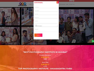 fast track photography institute in mumbai