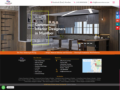 Interior & Decorator Website design & Development